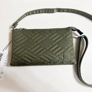 IHKWIP Triple Entry Quilted Crossbody with Wristlet Strap - NWT